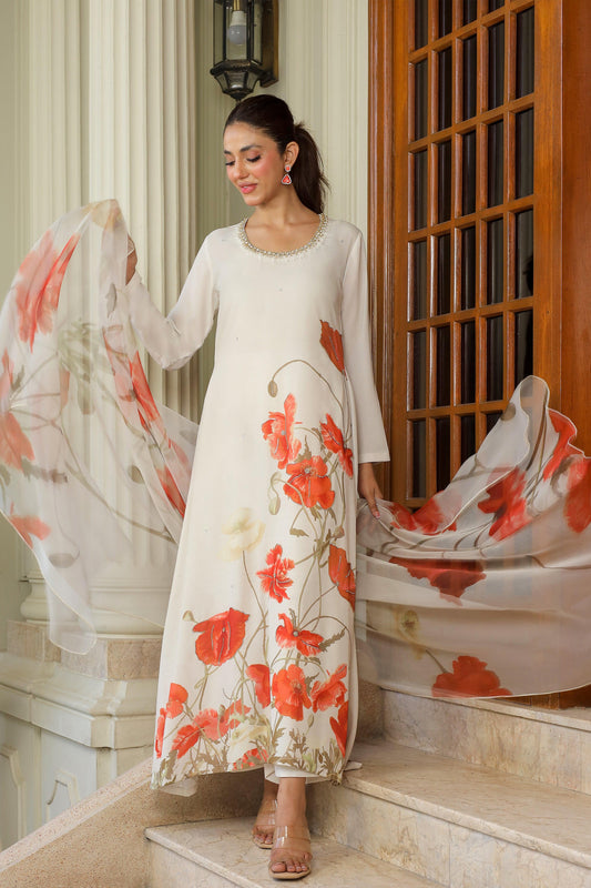 Azalea Hand Embellished Maxi (1-PC)