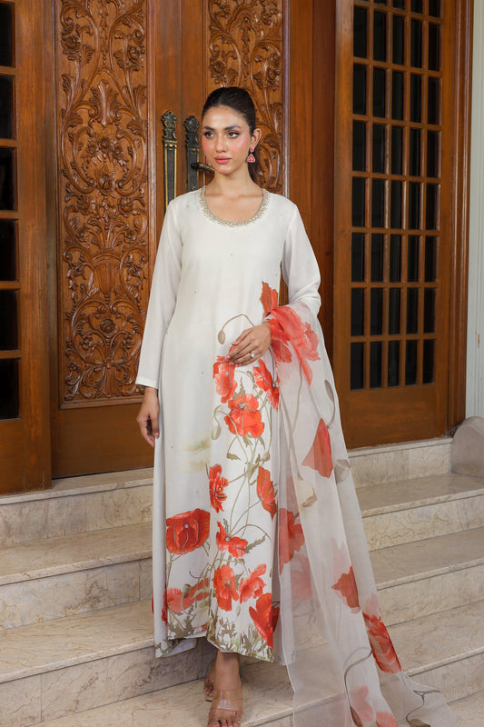 Azalea Hand Embellished Maxi (1-PC)